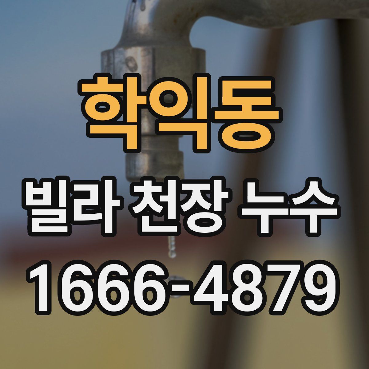 학익동 빌라 천장 누수