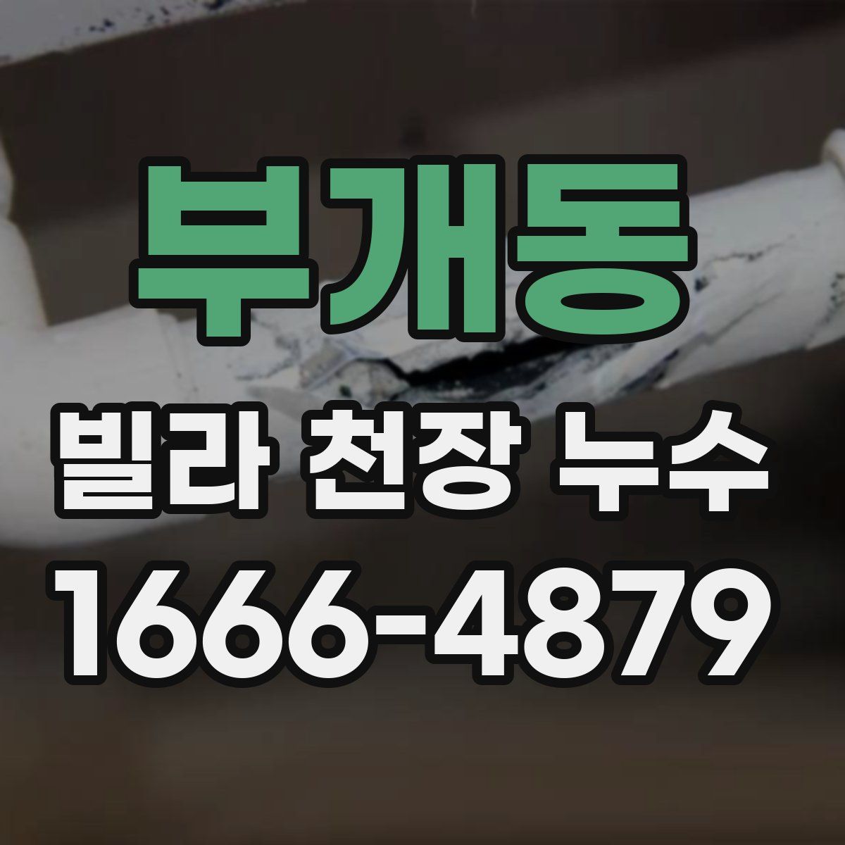 부개동 빌라 천장 누수