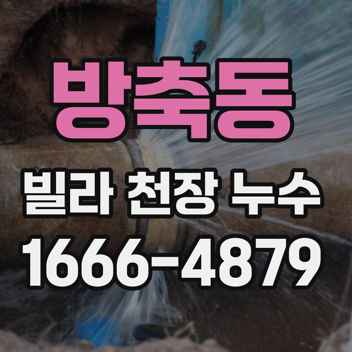 방축동 빌라 천장 누수