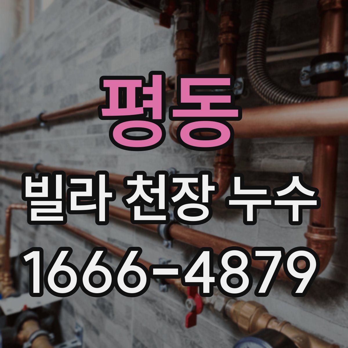 평동 빌라 천장 누수