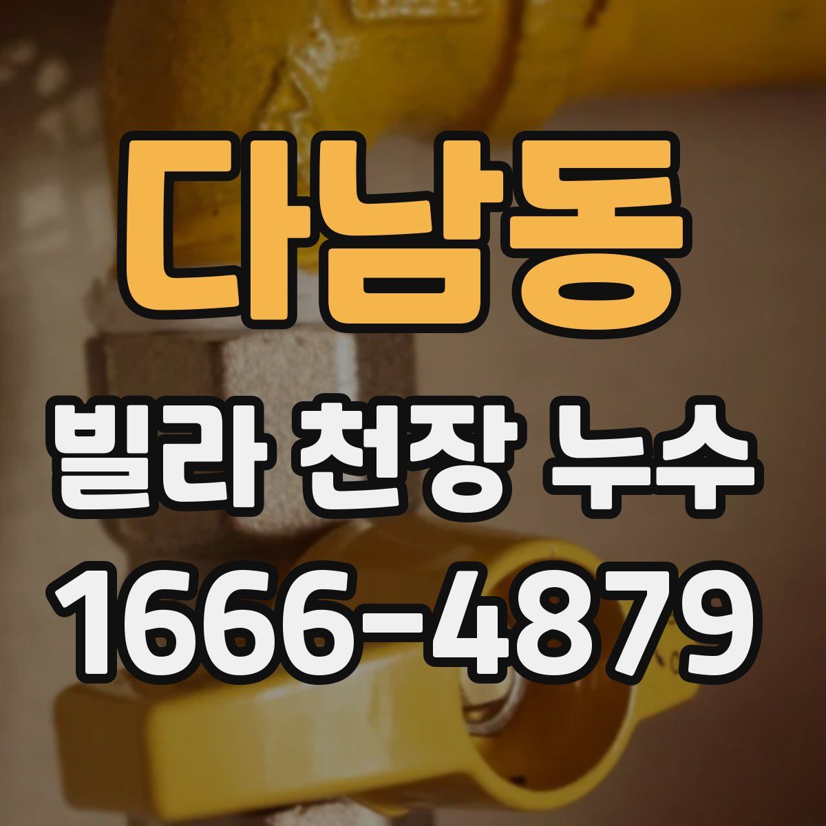 다남동 빌라 천장 누수