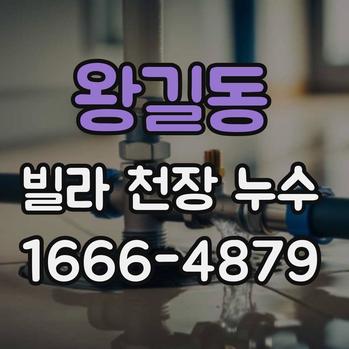 왕길동 빌라 천장 누수