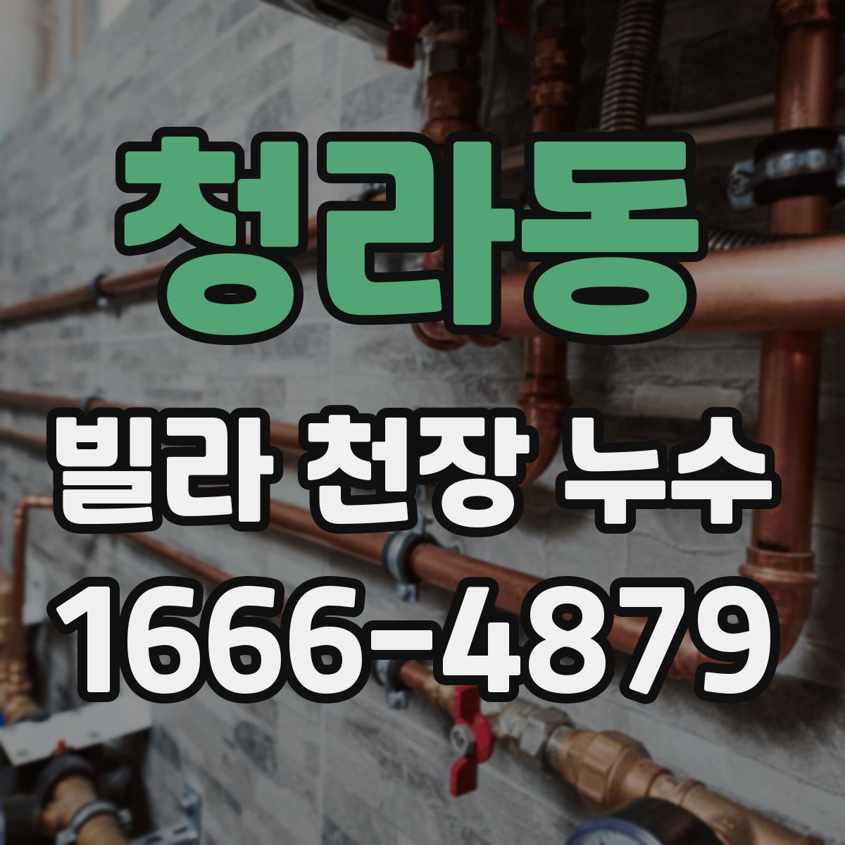 청라동 빌라 천장 누수