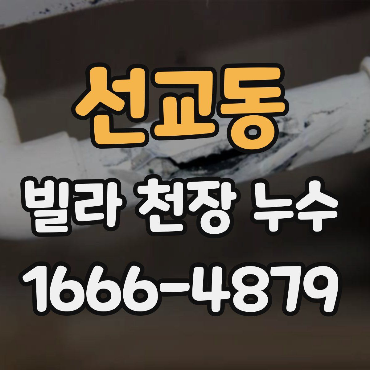선교동 빌라 천장 누수