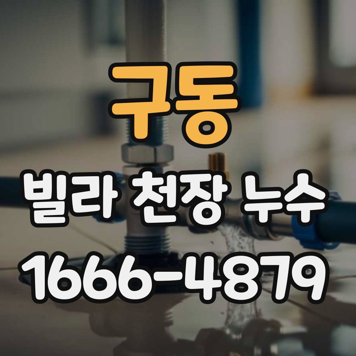 구동 빌라 천장 누수
