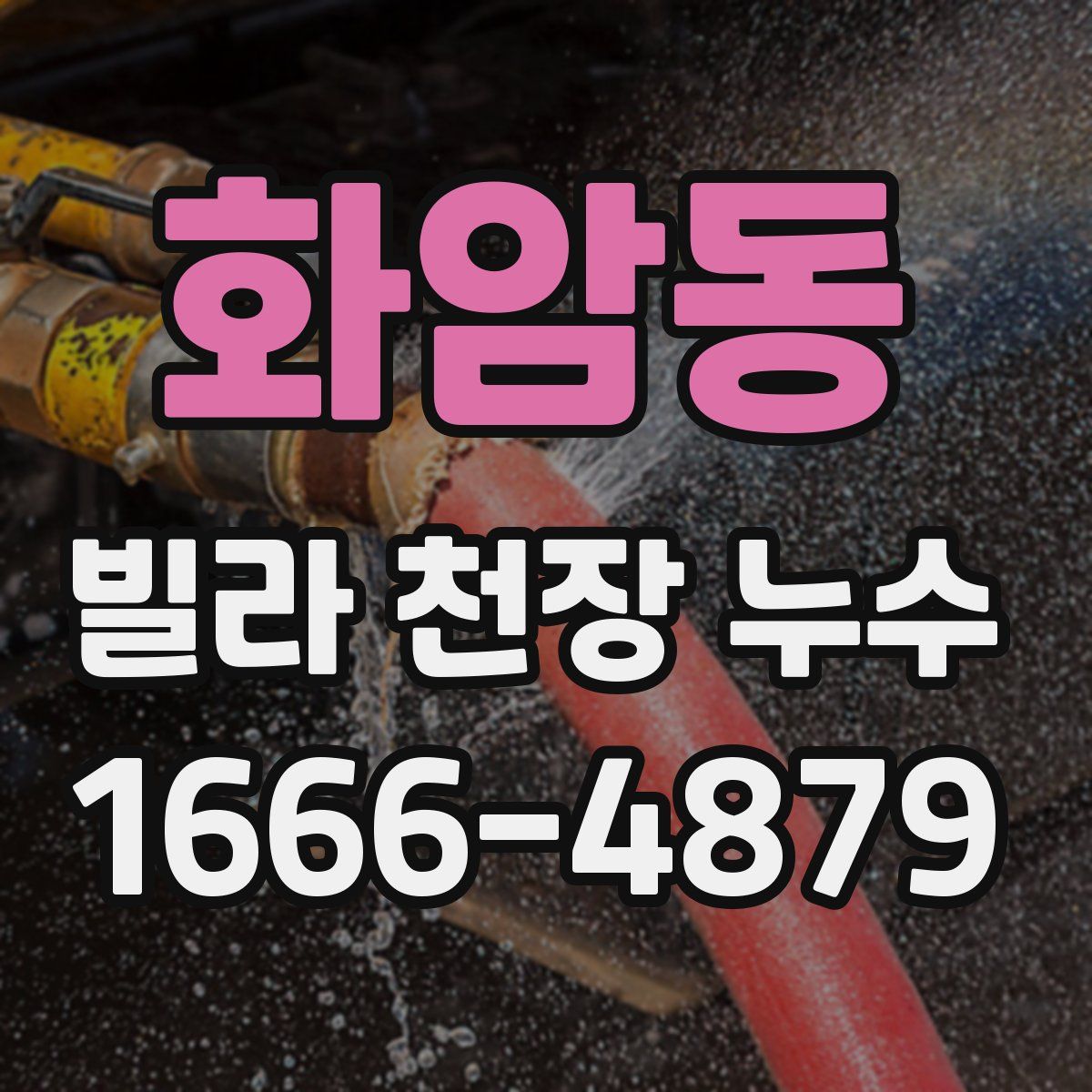 화암동 빌라 천장 누수