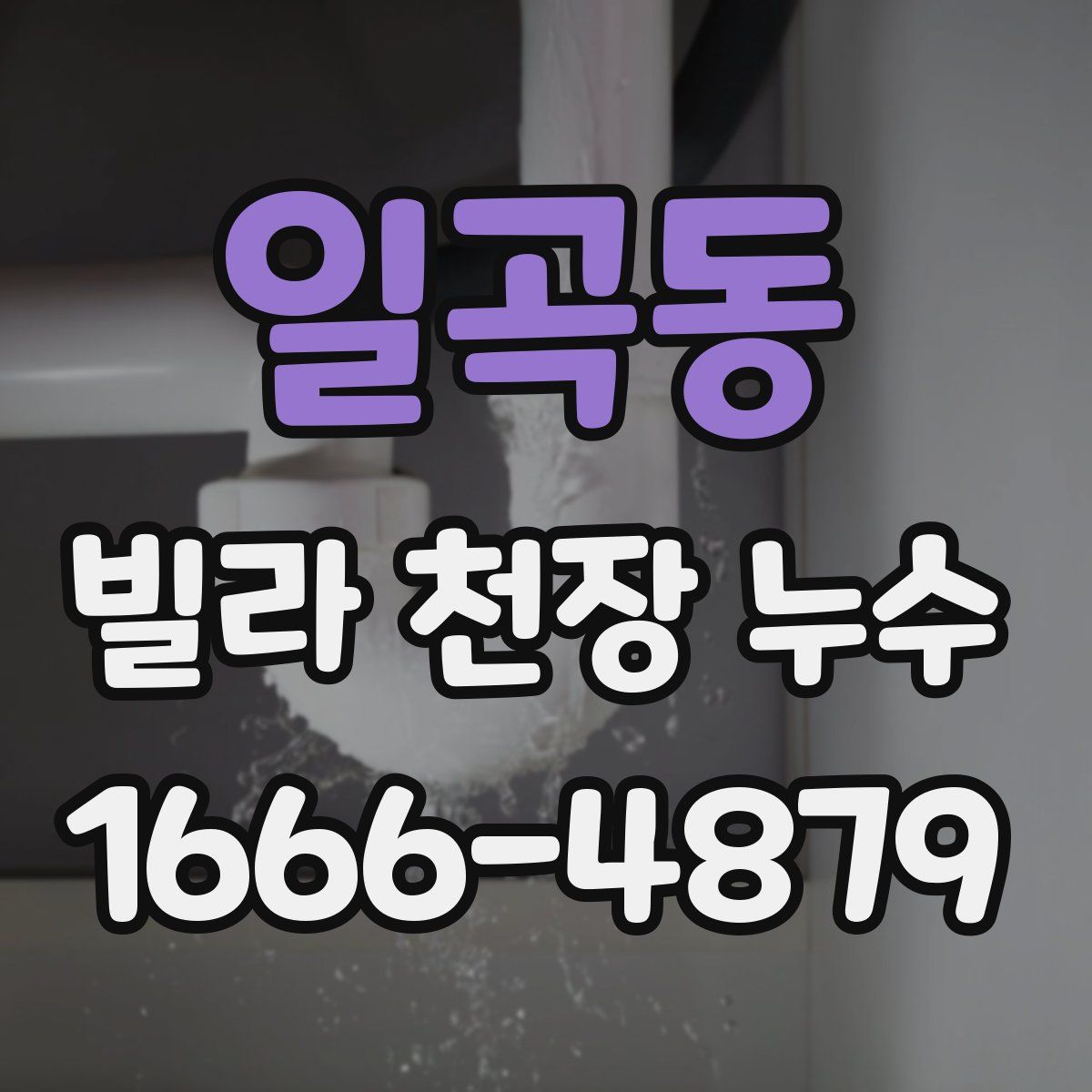 일곡동 빌라 천장 누수