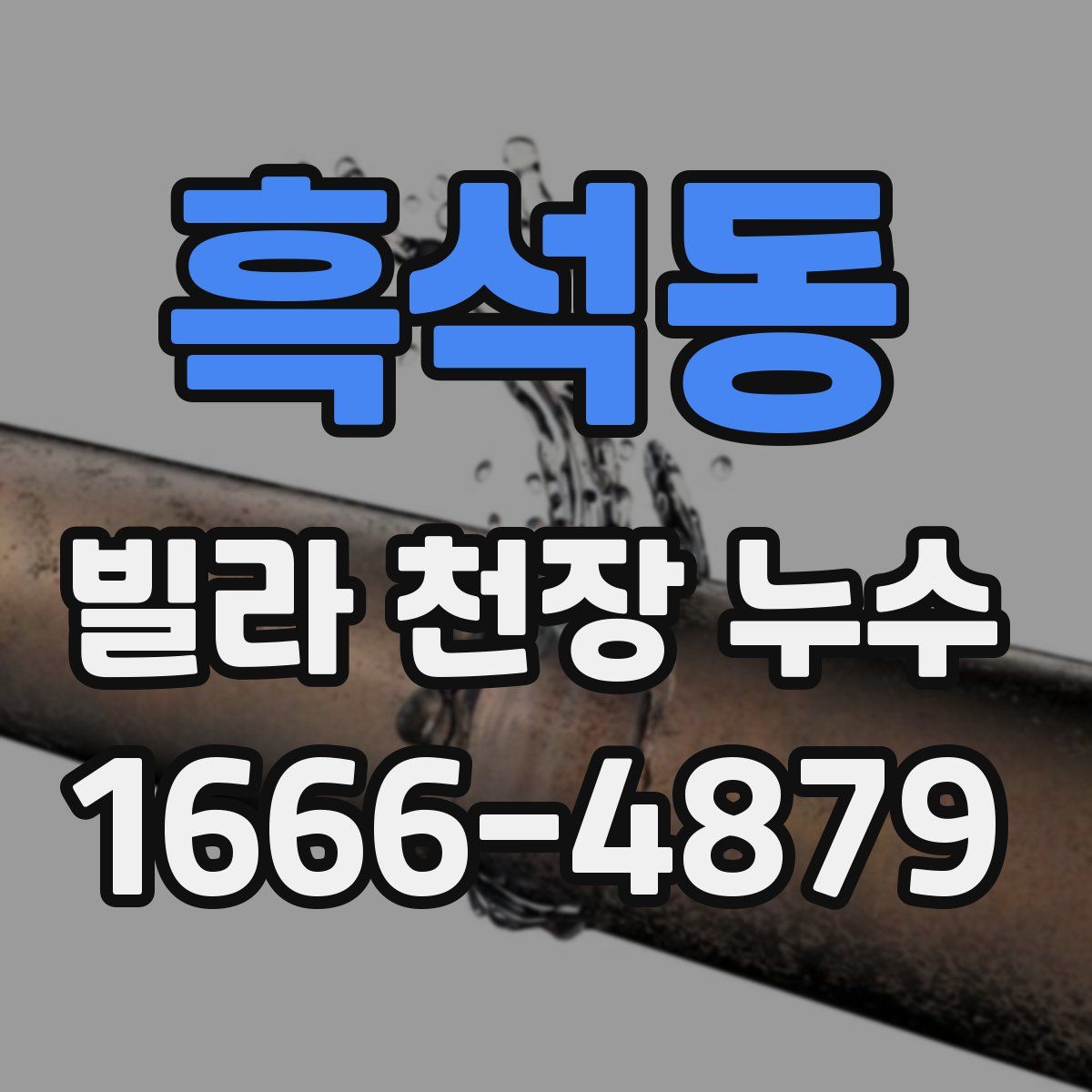 흑석동 빌라 천장 누수