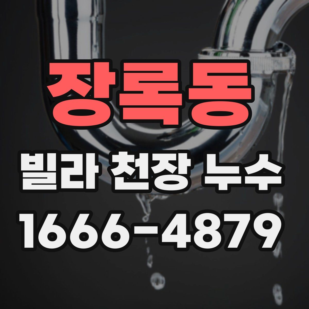 장록동 빌라 천장 누수