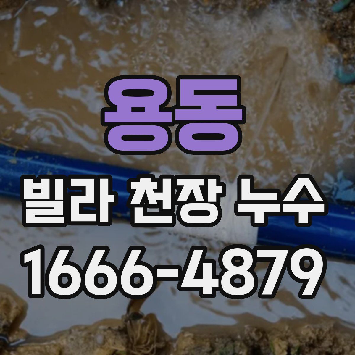 용동 빌라 천장 누수