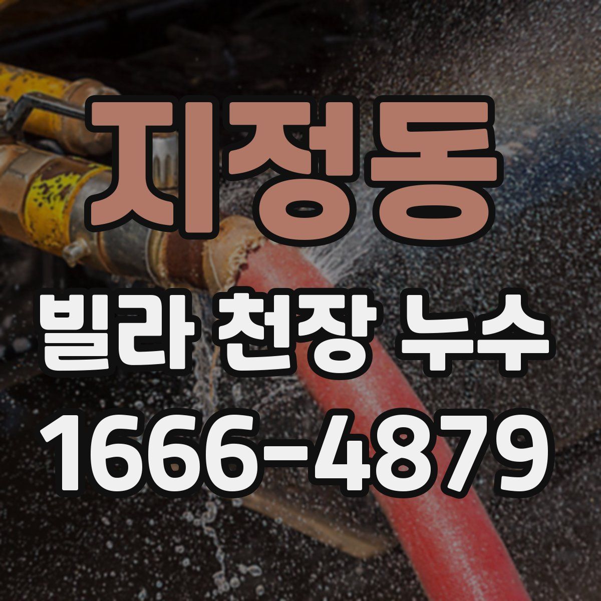 지정동 빌라 천장 누수