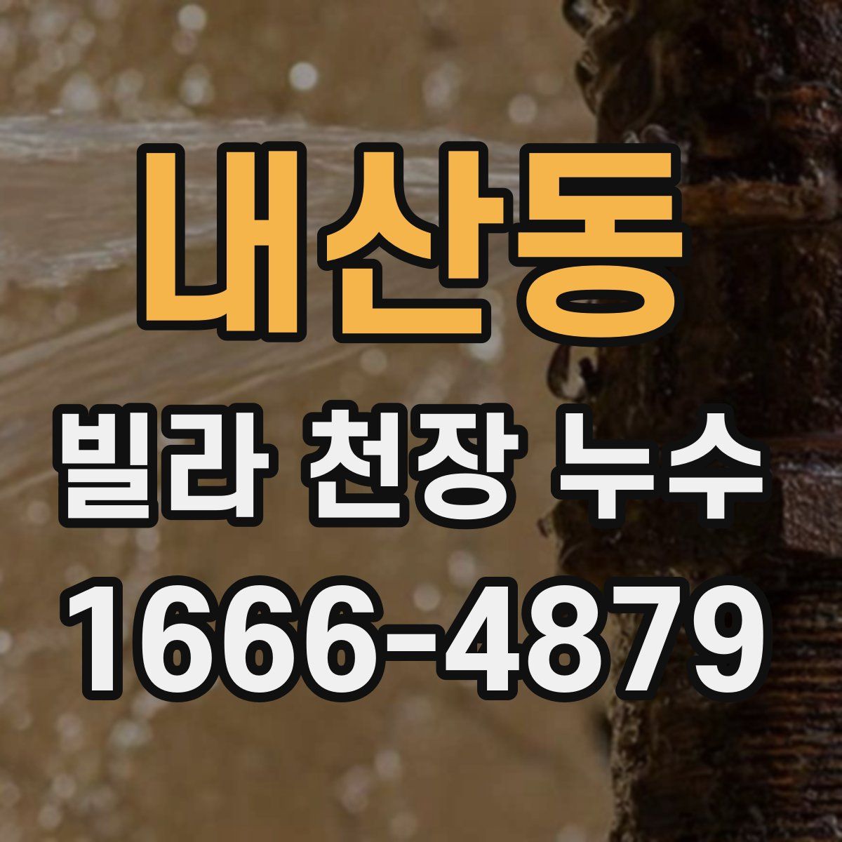 내산동 빌라 천장 누수