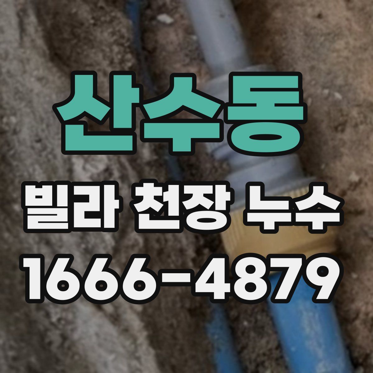산수동 빌라 천장 누수