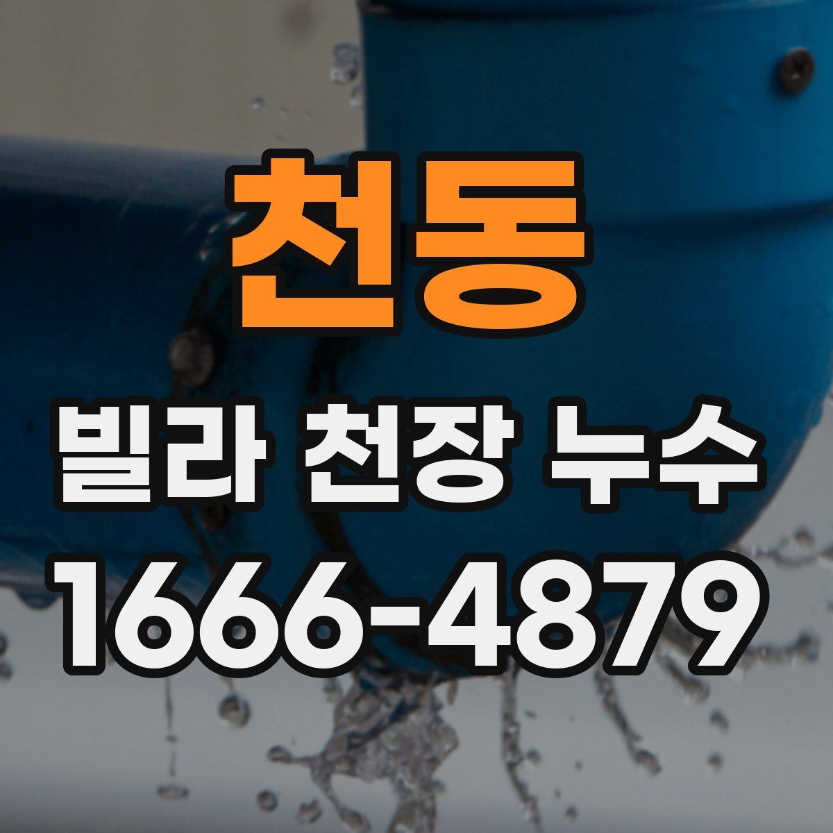 천동 빌라 천장 누수