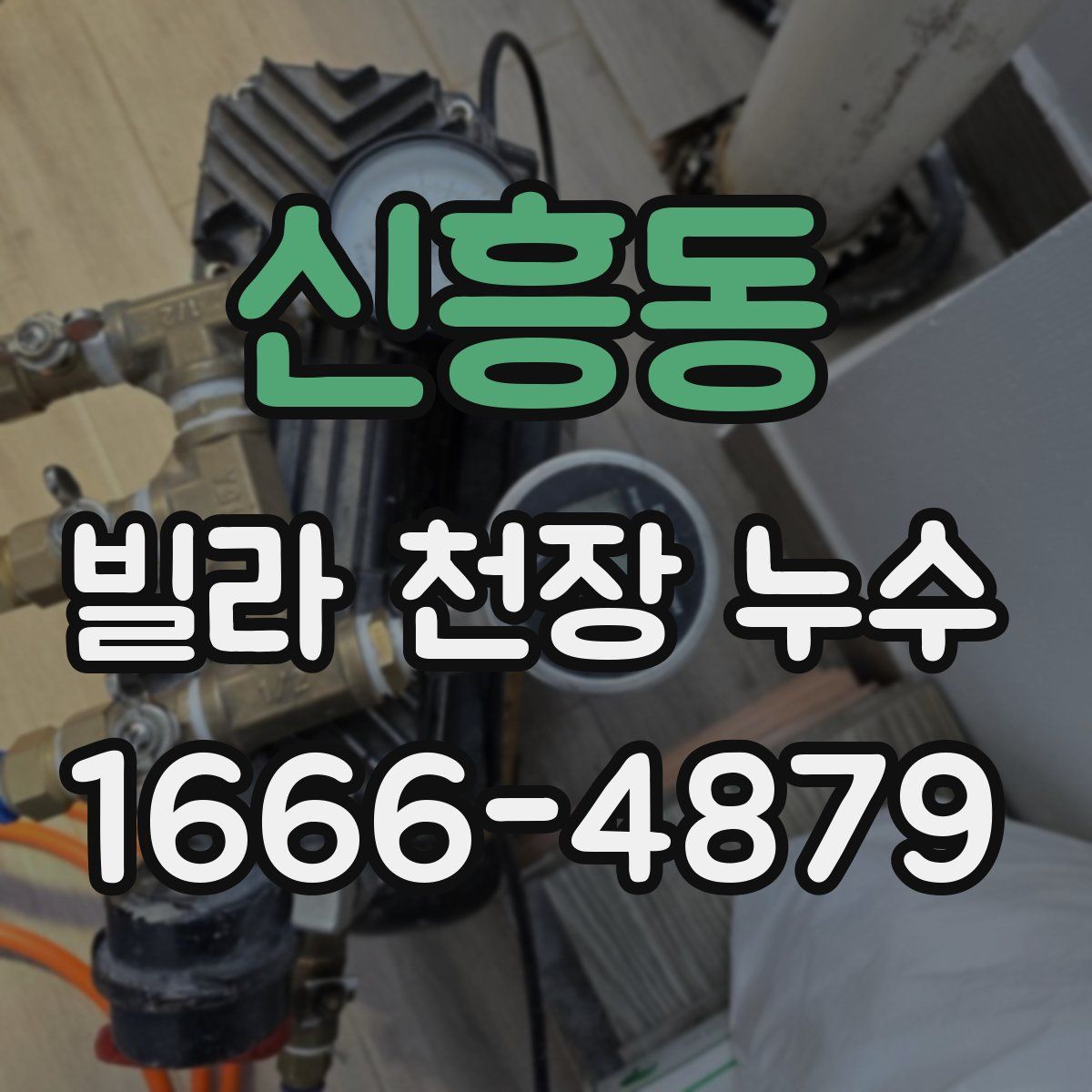 신흥동 빌라 천장 누수