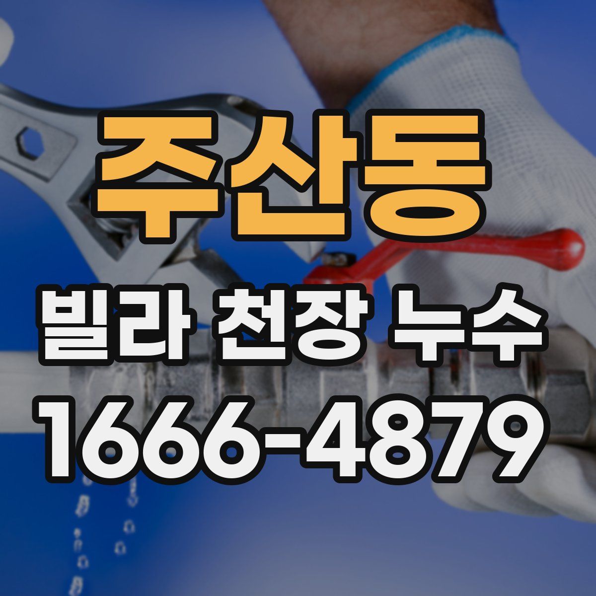 주산동 빌라 천장 누수