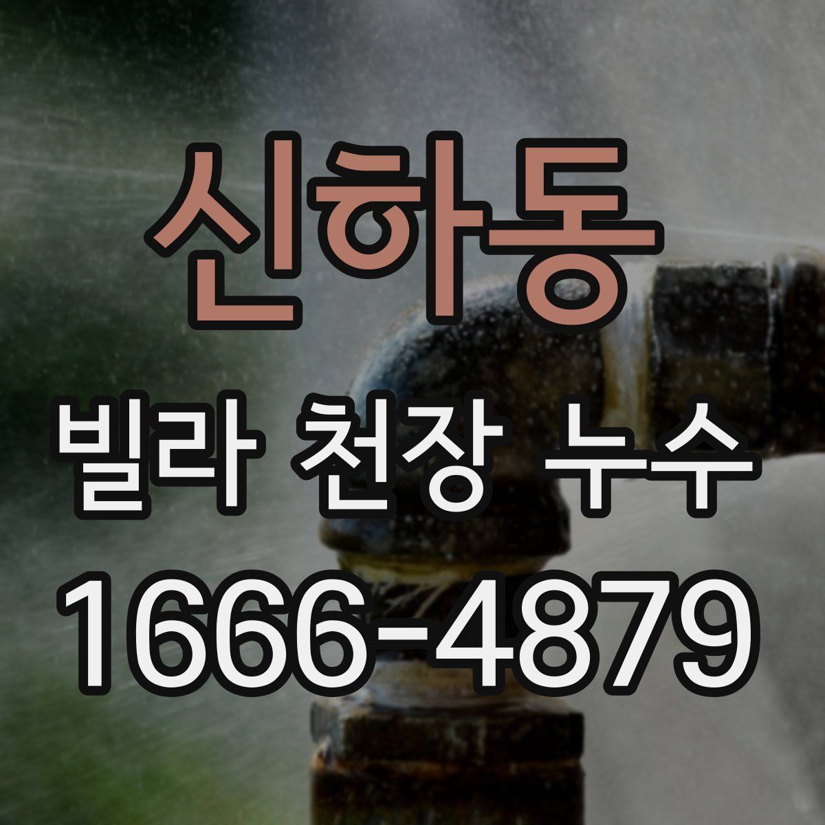 신하동 빌라 천장 누수