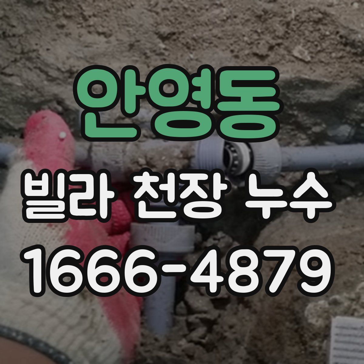 안영동 빌라 천장 누수