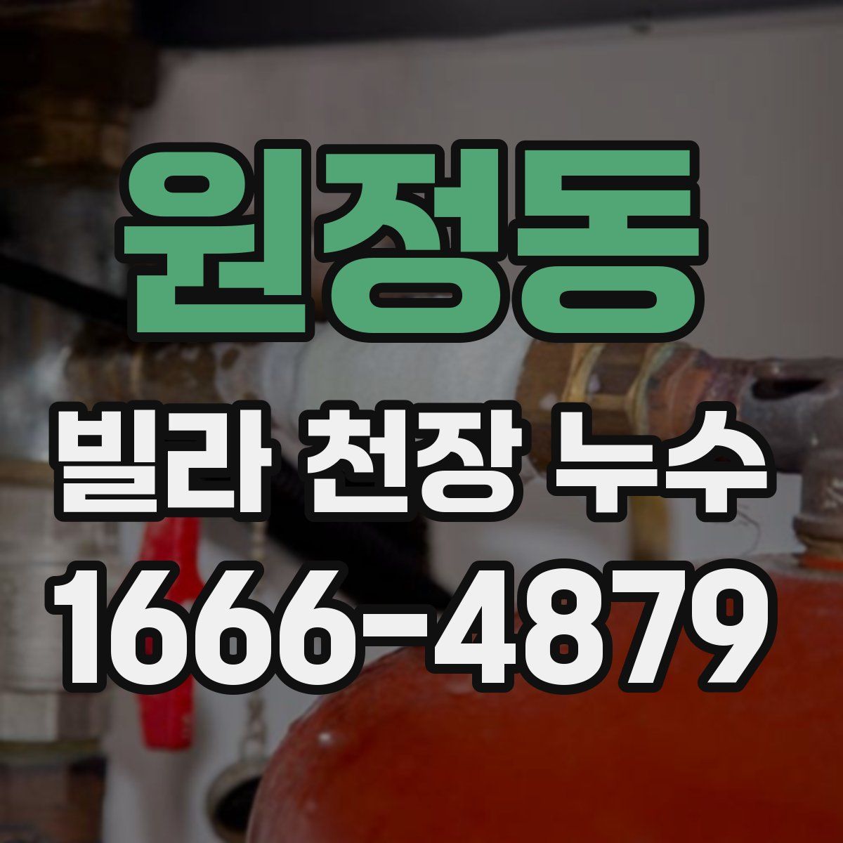 원정동 빌라 천장 누수