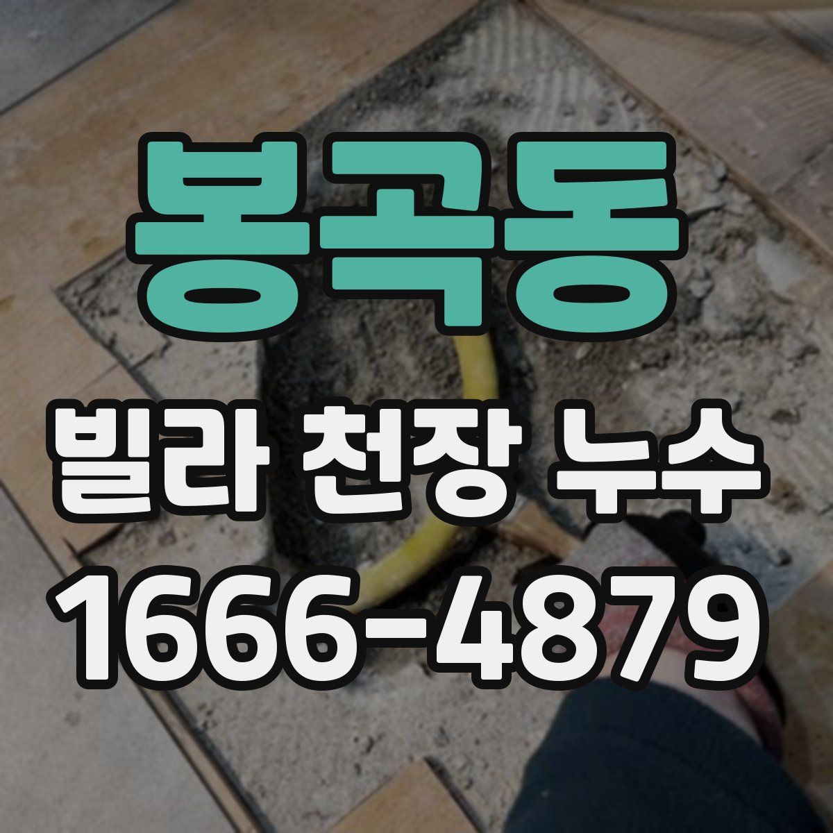 봉곡동 빌라 천장 누수