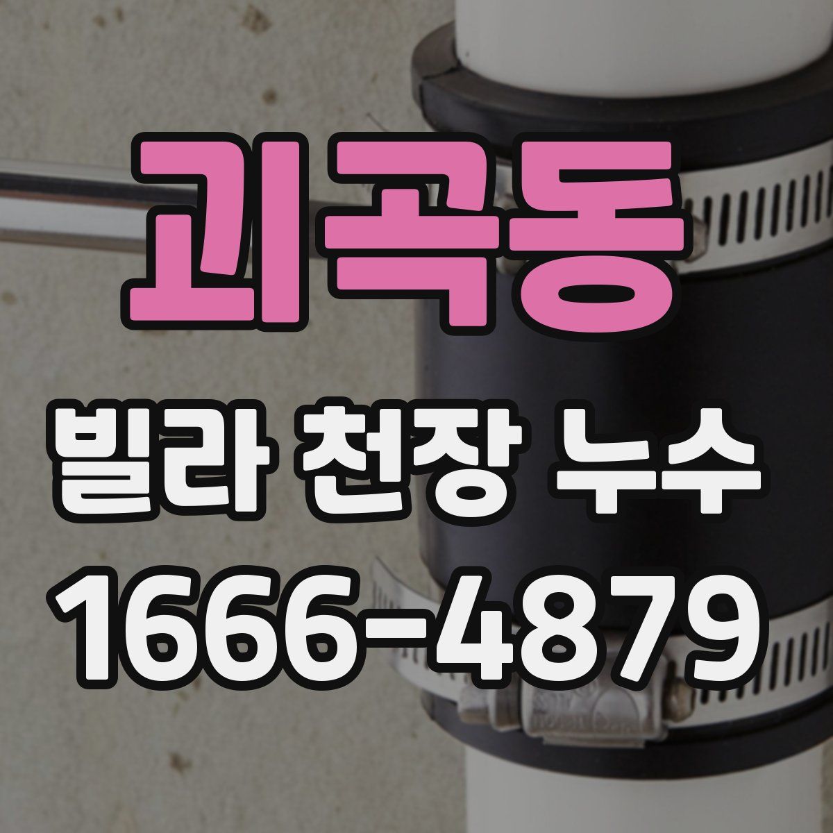 괴곡동 빌라 천장 누수