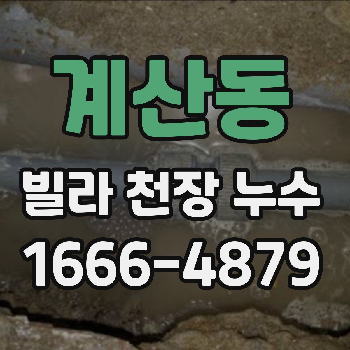 계산동 빌라 천장 누수