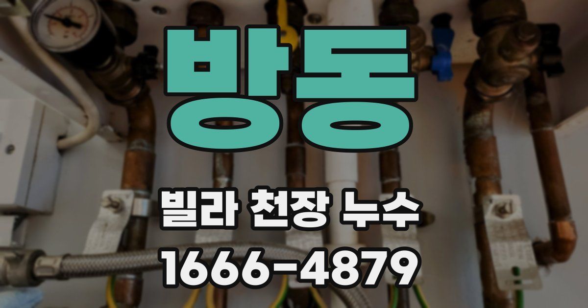 방동 빌라 천장 누수