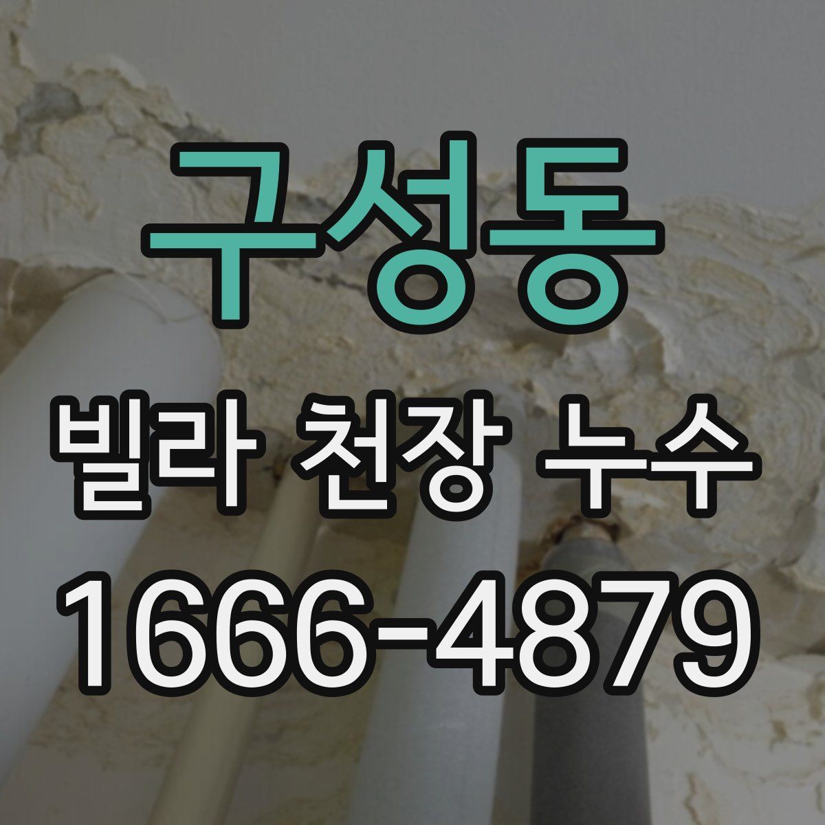 구성동 빌라 천장 누수
