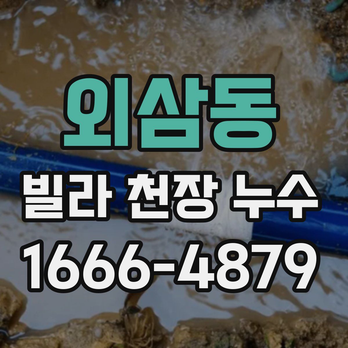 외삼동 빌라 천장 누수