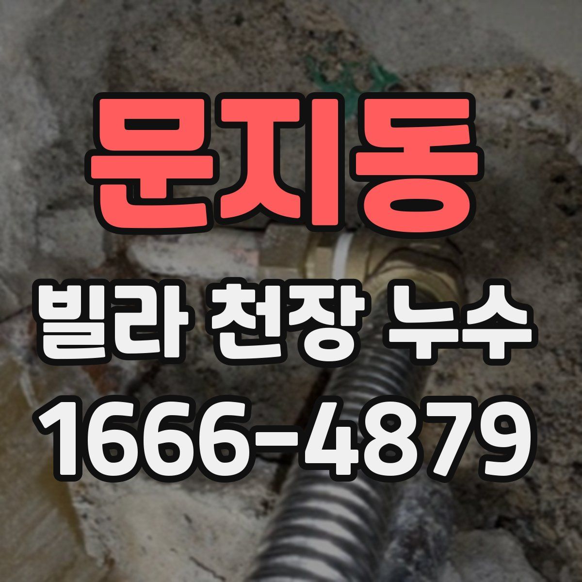 문지동 빌라 천장 누수