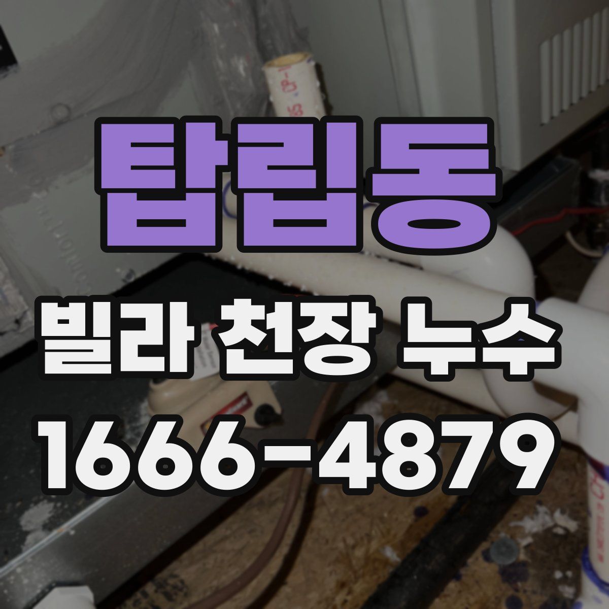 탑립동 빌라 천장 누수
