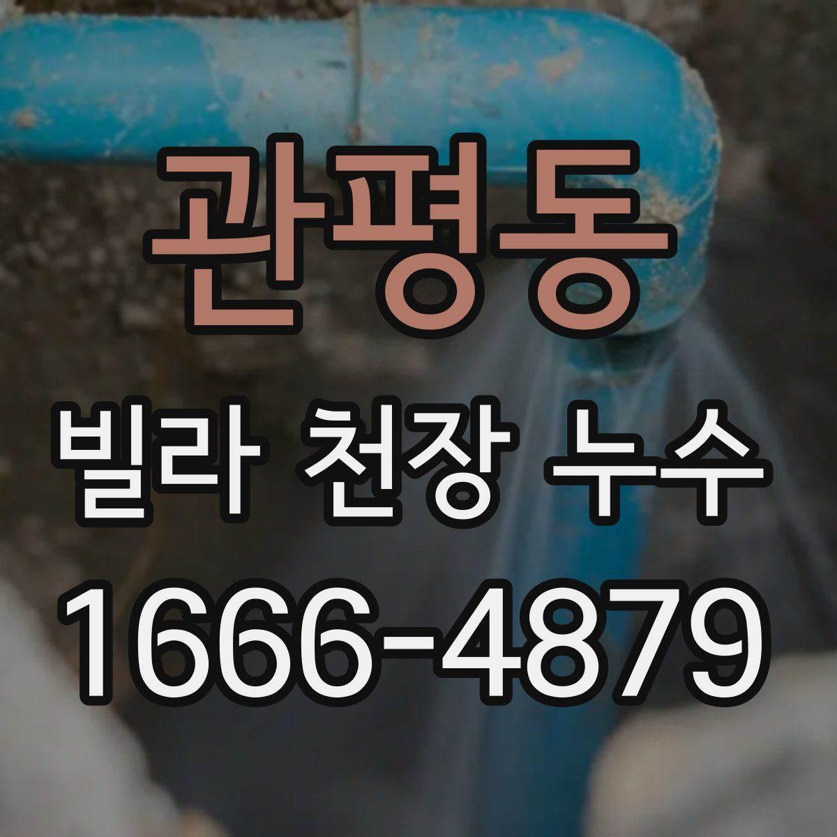 관평동 빌라 천장 누수