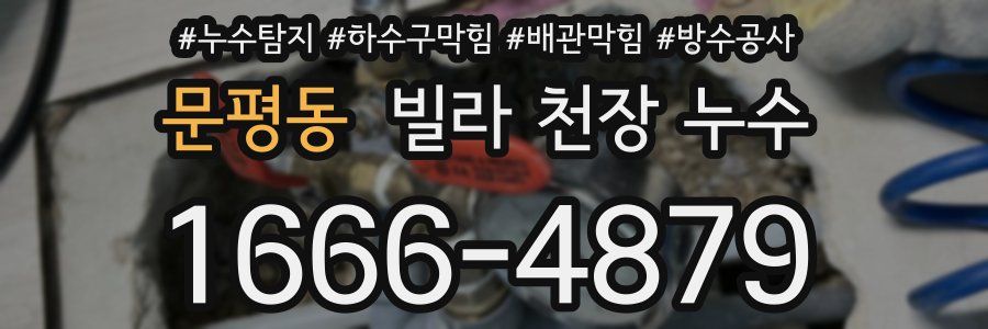 문평동 빌라 천장 누수