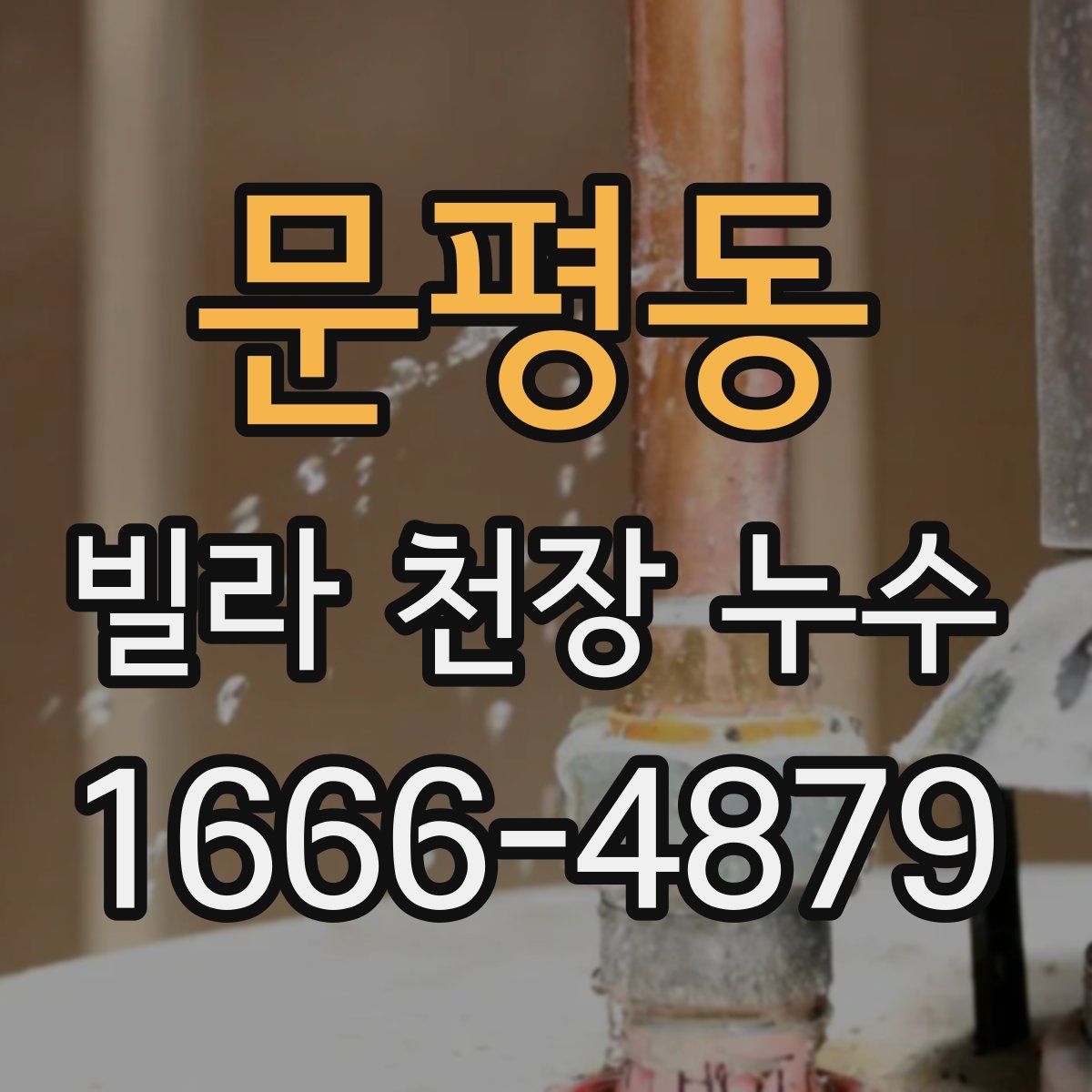 문평동 빌라 천장 누수