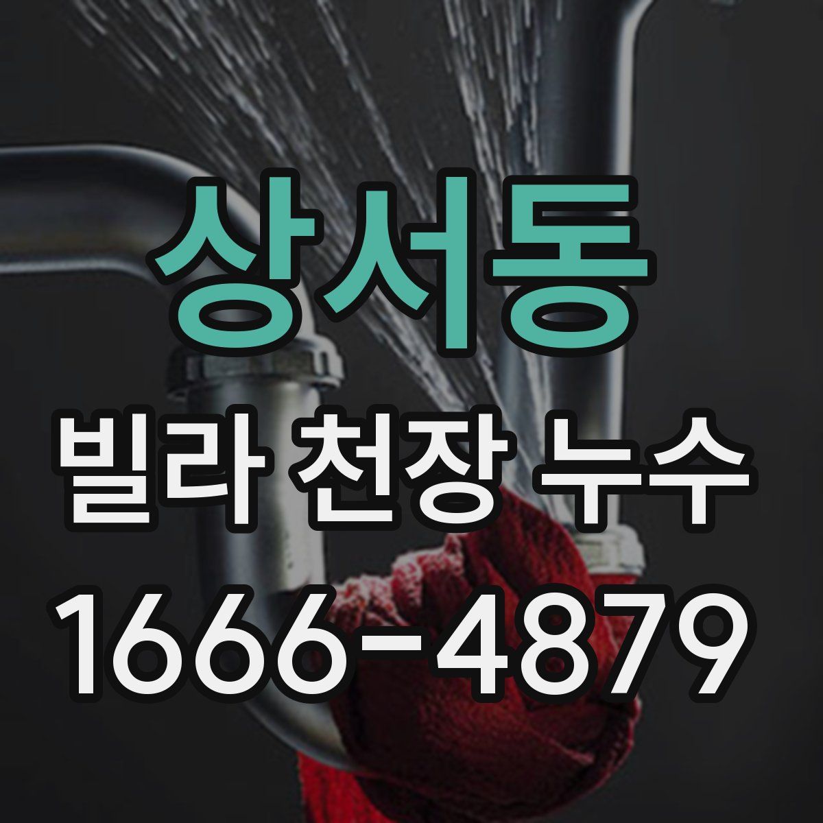 상서동 빌라 천장 누수