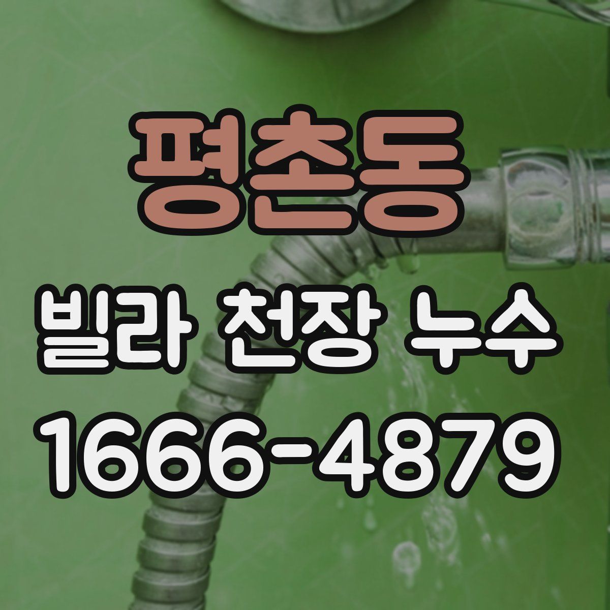 평촌동 빌라 천장 누수