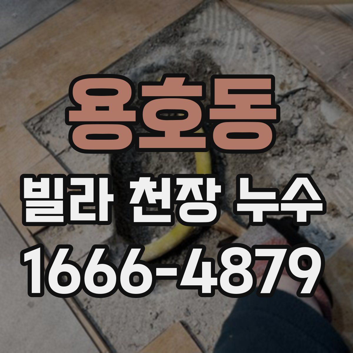 용호동 빌라 천장 누수