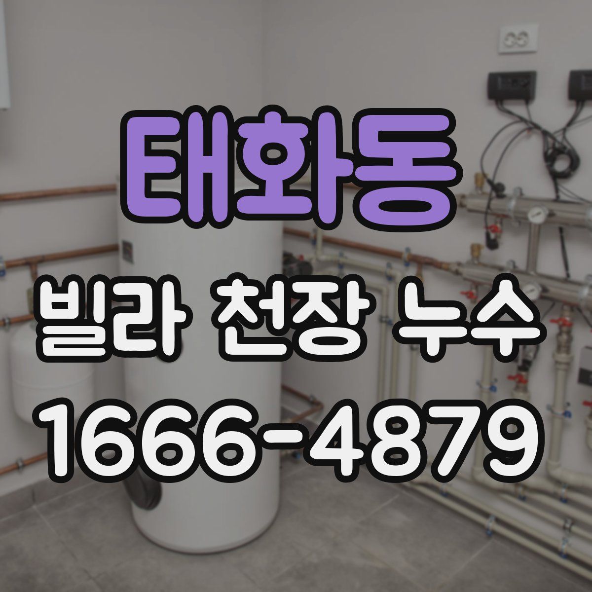 태화동 빌라 천장 누수
