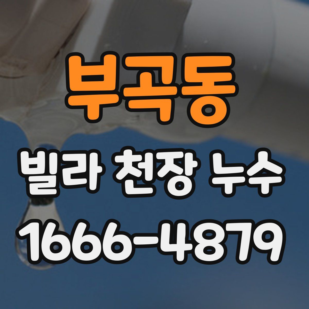 부곡동 빌라 천장 누수