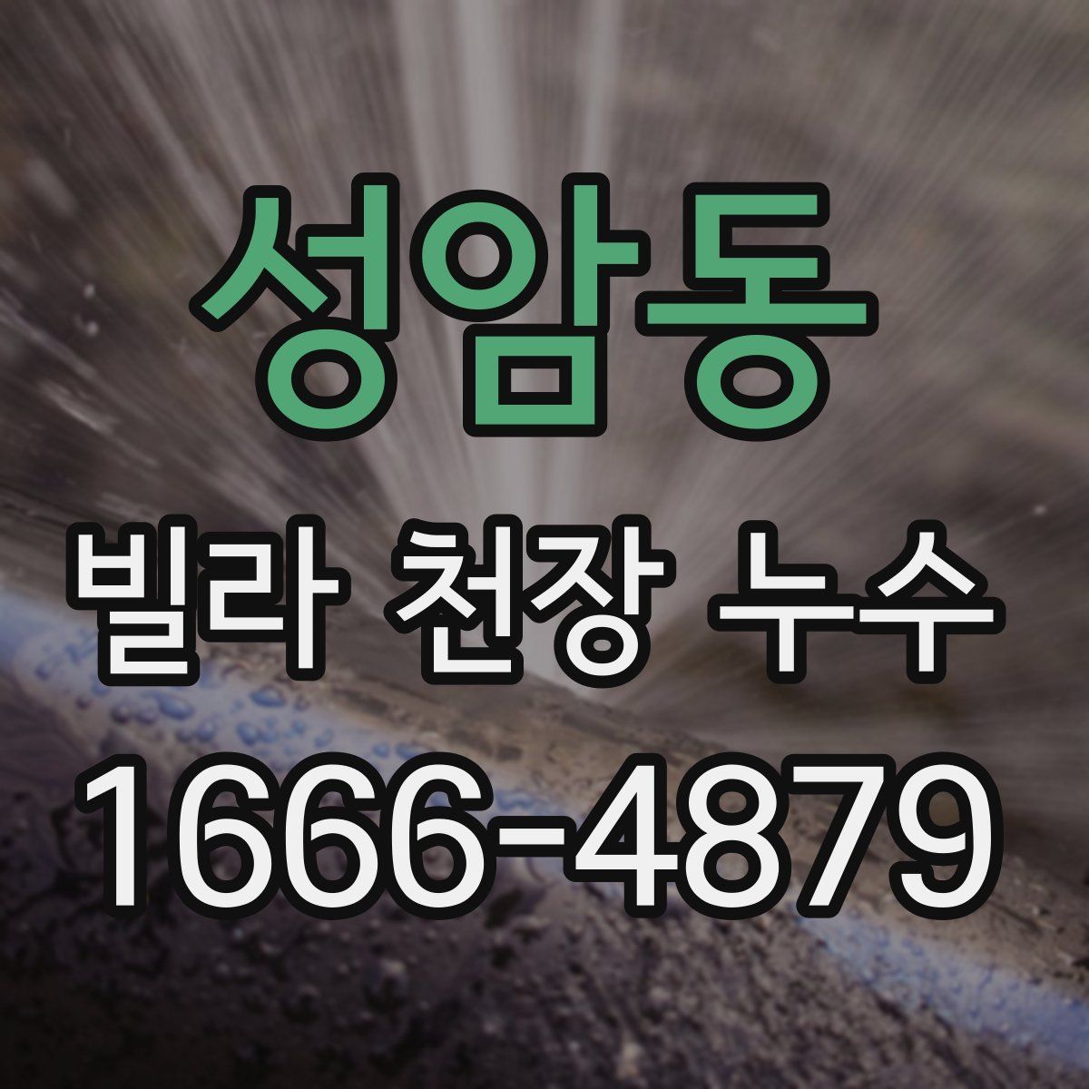 성암동 빌라 천장 누수