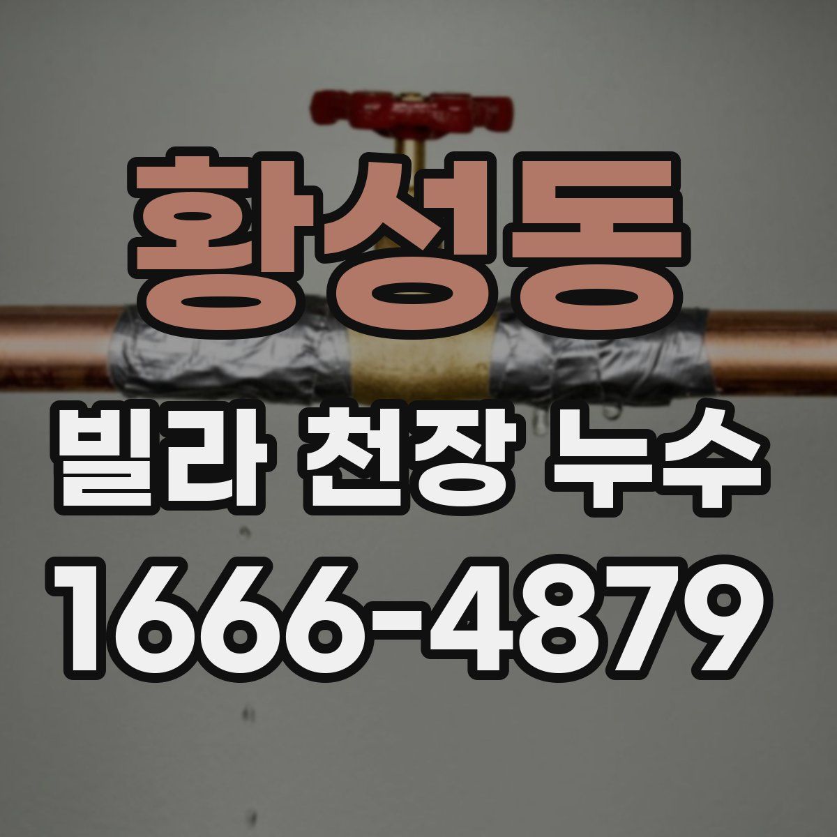황성동 빌라 천장 누수