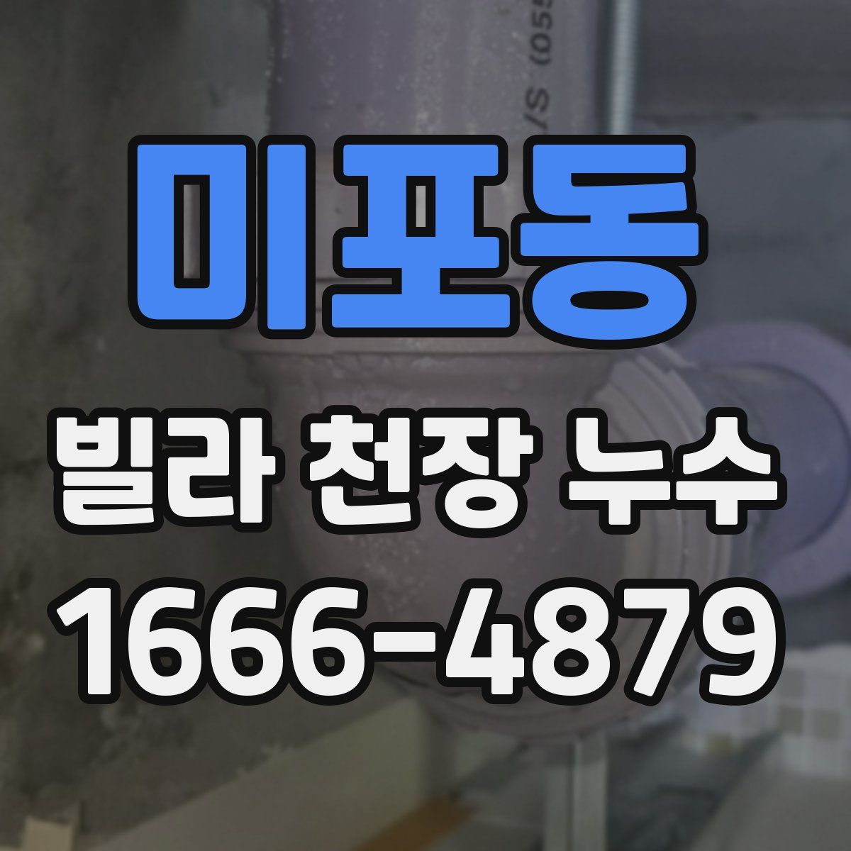 미포동 빌라 천장 누수