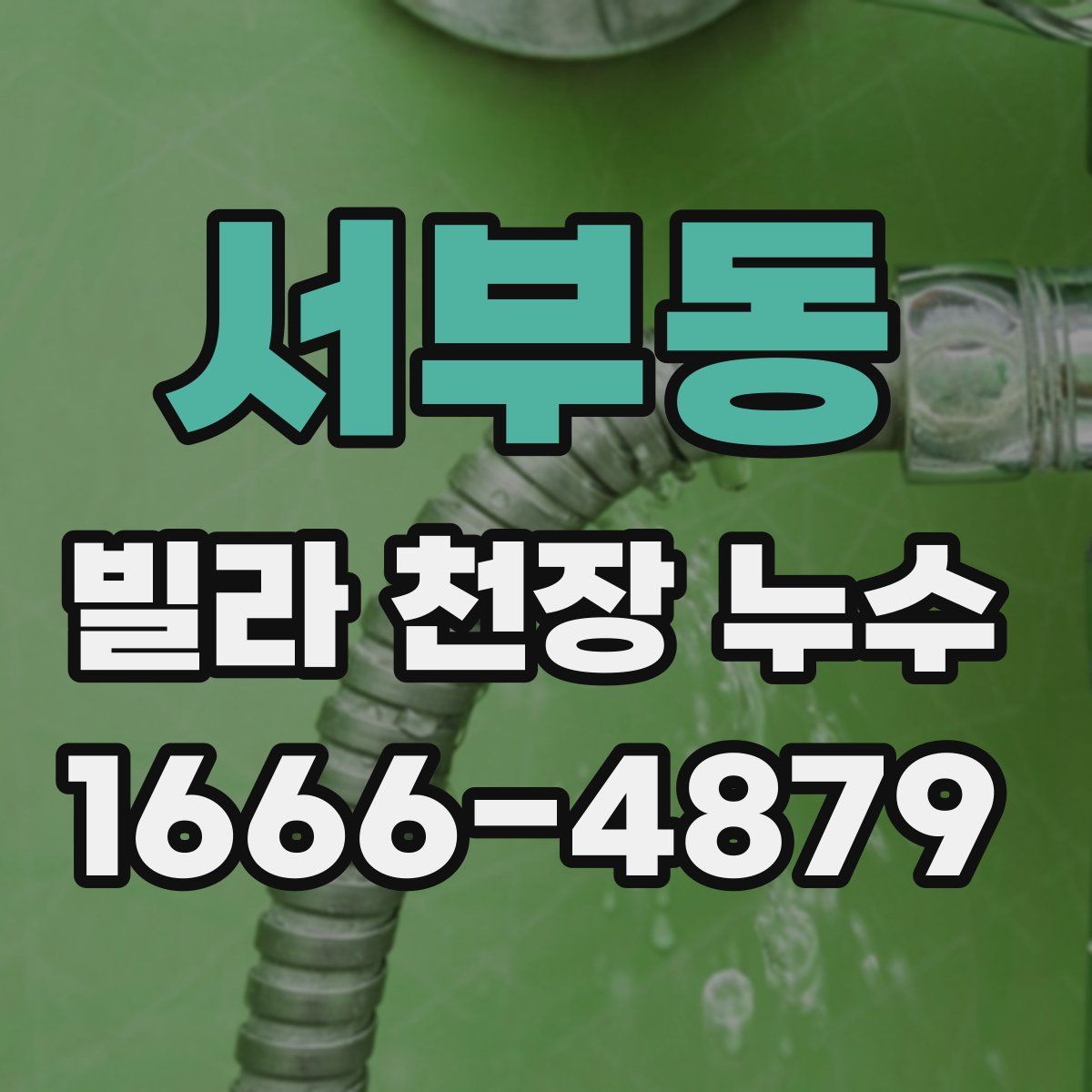 서부동 빌라 천장 누수