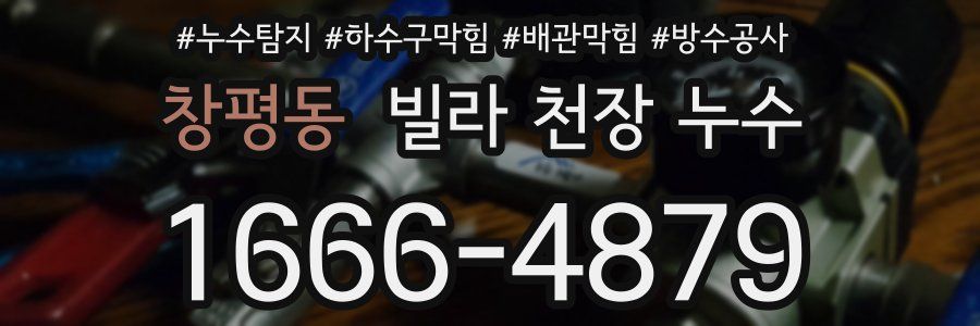 창평동 빌라 천장 누수