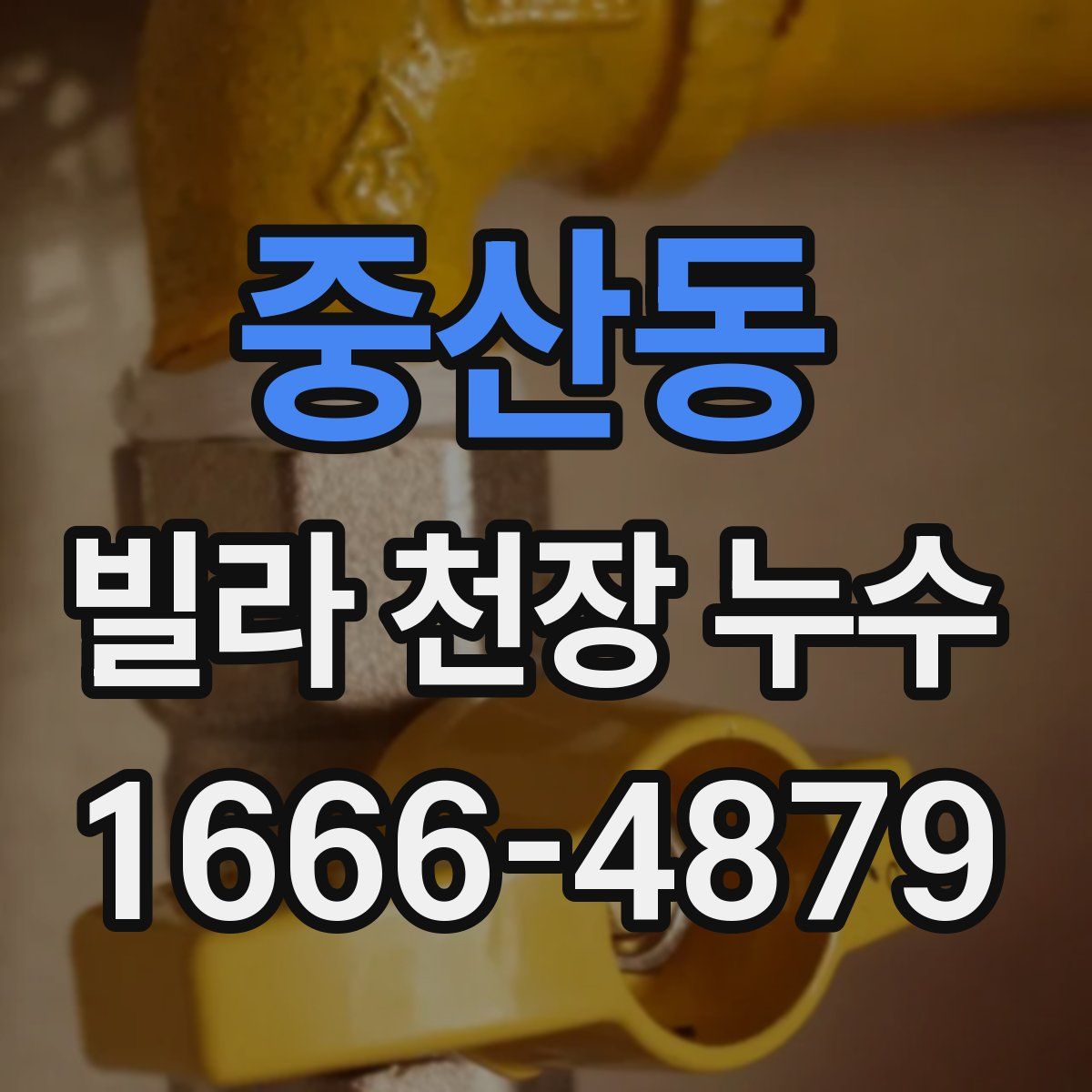 중산동 빌라 천장 누수