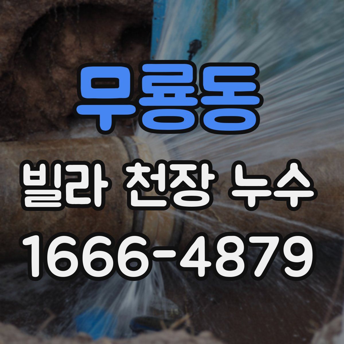 무룡동 빌라 천장 누수