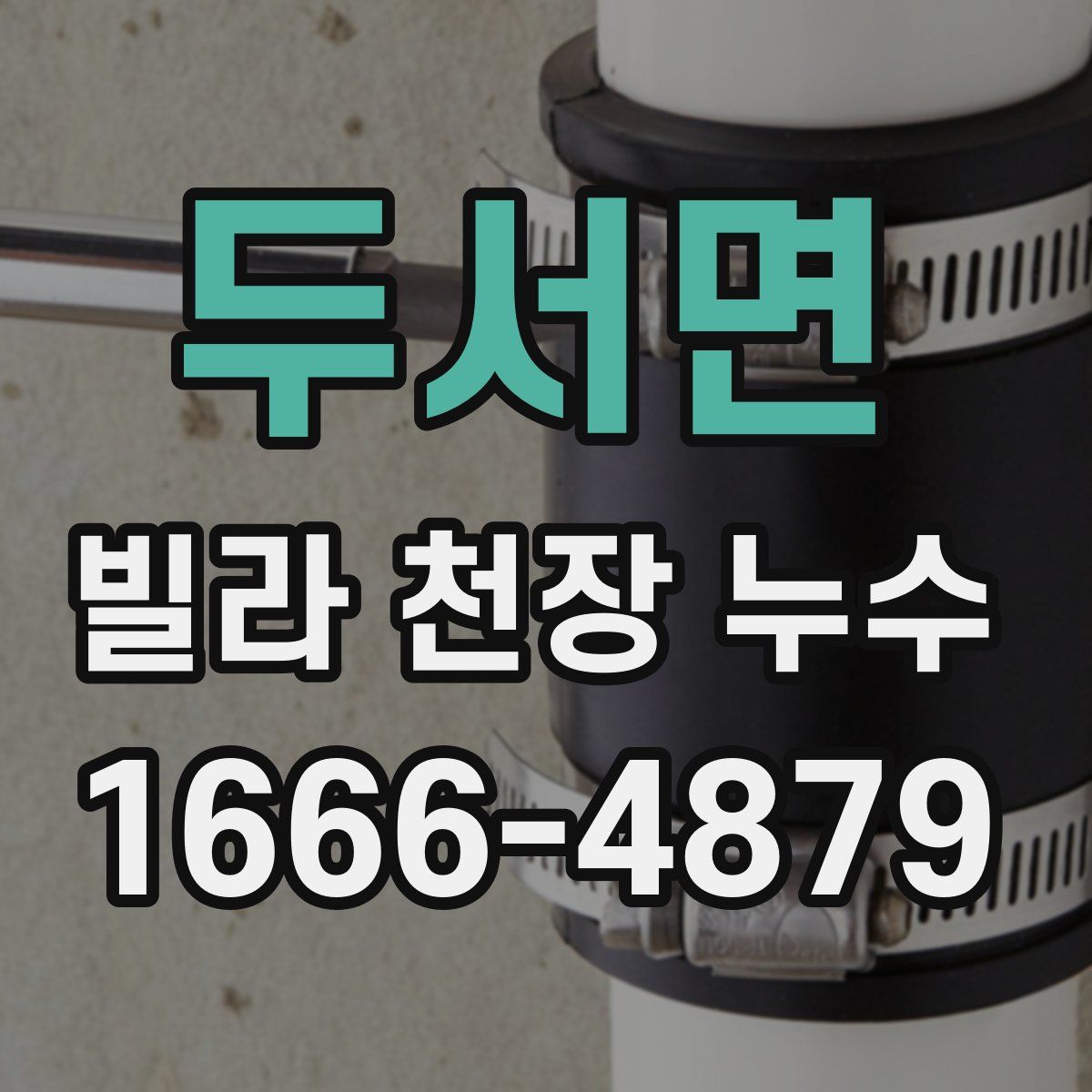 두서면 빌라 천장 누수