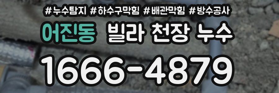 어진동 빌라 천장 누수