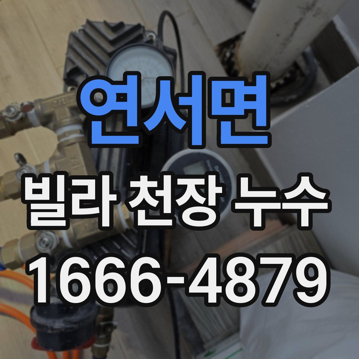 연서면 빌라 천장 누수