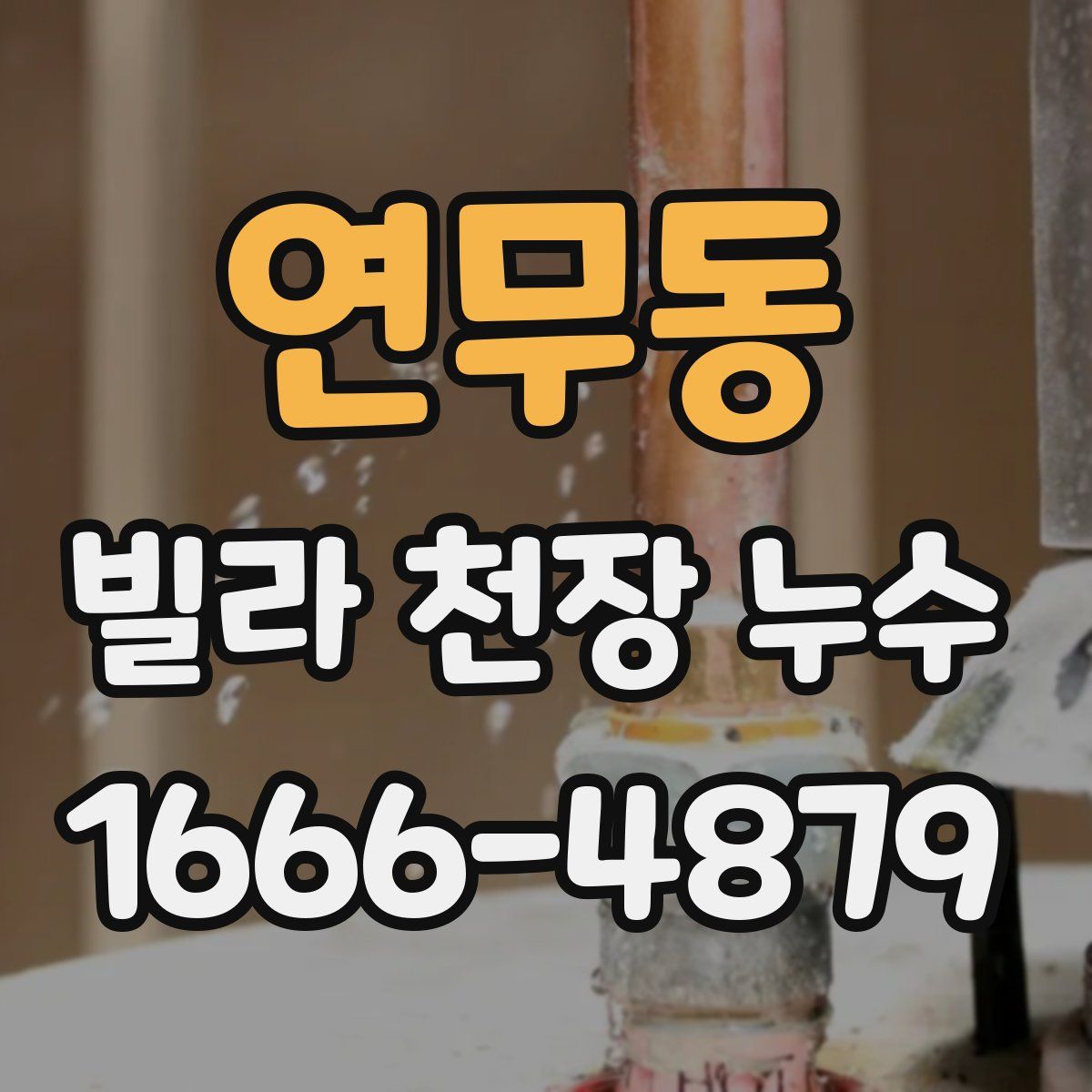 연무동 빌라 천장 누수